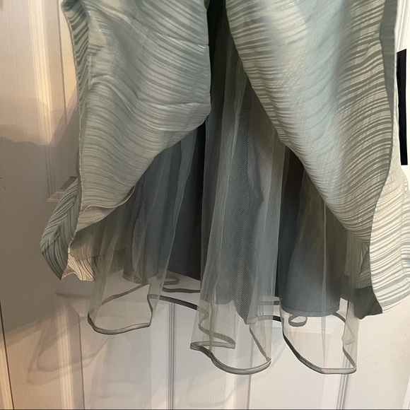 Bebe: Mint Green Lace Back, Stripe Dress - NWT - Picture 4 of 5